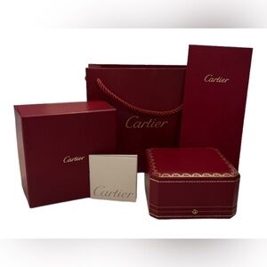 CARTIER Luxury Packaging Bundle, Shopping Bag, Gift Box, Box, Folio, Booklet